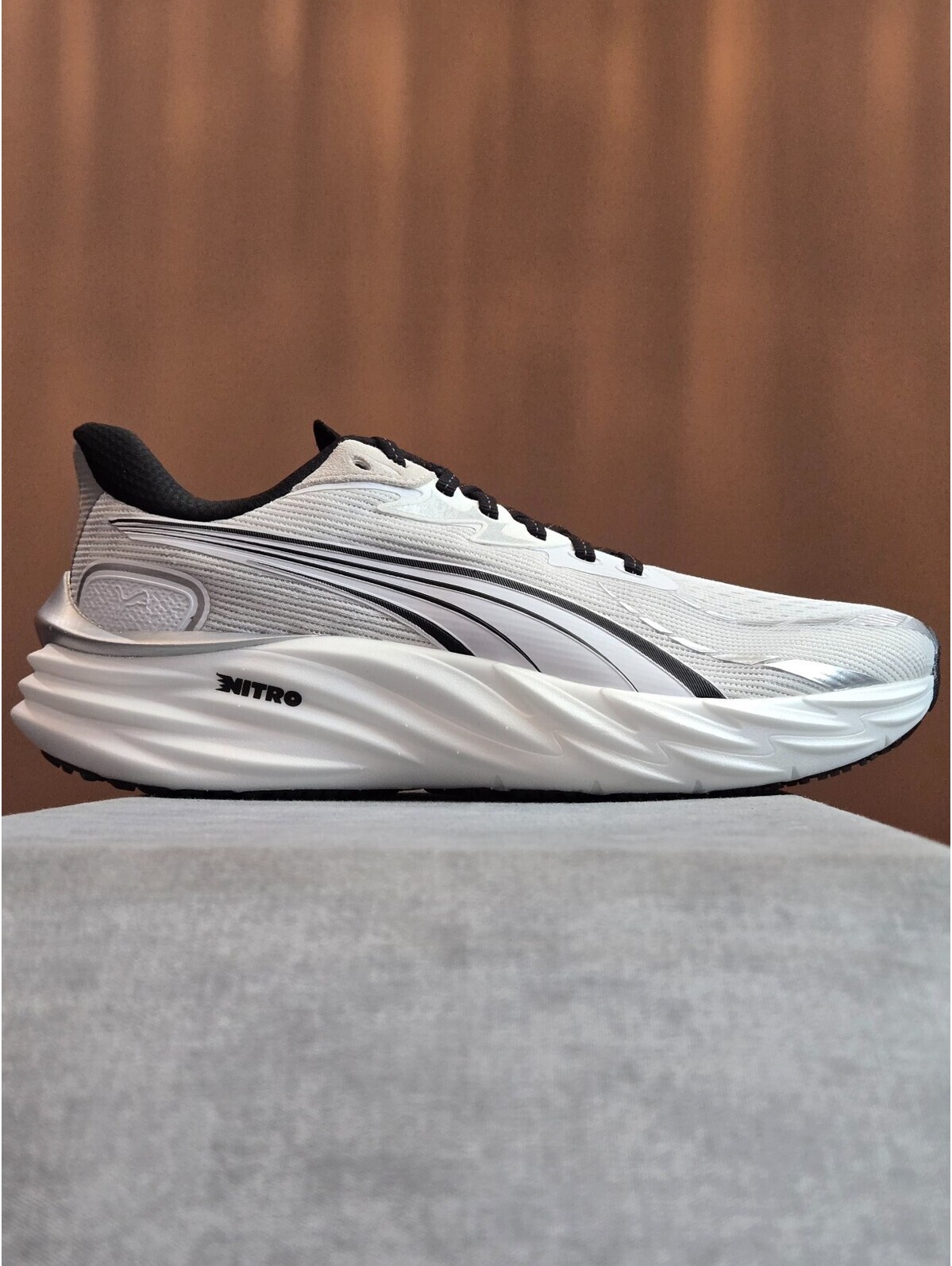 Puma Velocity Nitro 4 - White / Black (311141-02) Women's Size 9 Brand New